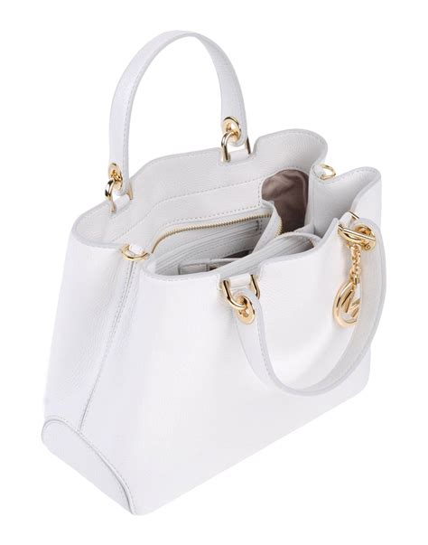 michael kors handbags white